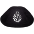 Кипа "Shma Israel black", 19 см