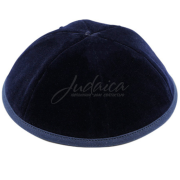 Кипа "Blue velvet", 20 см 
