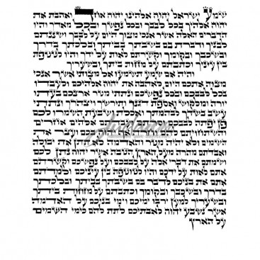 Мезуза 20 см Мегудар Аризаль