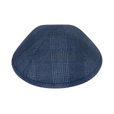 Кипа "Blue on Blue Plaid"