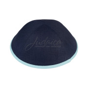 Кипа "Light Blue Rim"