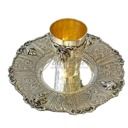 Бокал для кидуша с блюдцем  SD-999