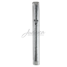 Коробочка для мезузы "Glitter Silver", 15 см