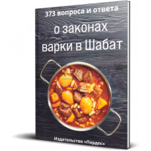 373 вопроса и ответа о законах варки в Шаббат - рав Элозор Баркли, рав Ицхок Эйгер