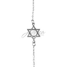 Браслет "Silver Magen David"