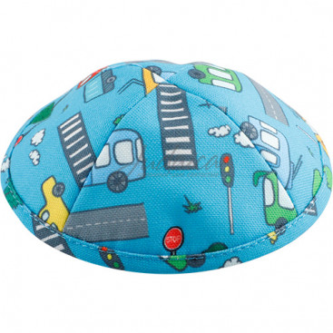 Кипа детская "Транспорт"