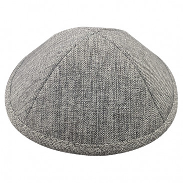 Кипа "Серый меланж"
