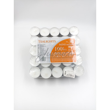 Свечи для Шаббата, 100 шт