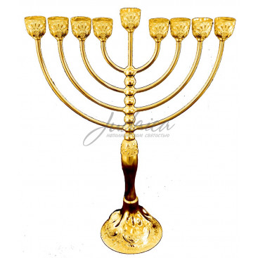 Ханукия "Золотые узоры", 38 см