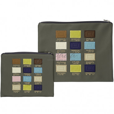 Комплект эко-кожа для талита и тфилина "Хошен"