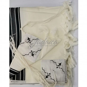 Талит "Кенешер" хлопок,р. 55.Черный