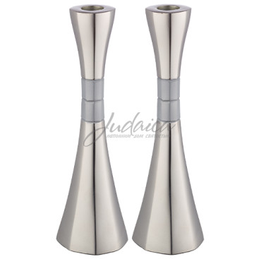 Подсвечники "Silver Matte", 24 см