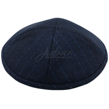 Кипа "Blue stripes", 17 см 