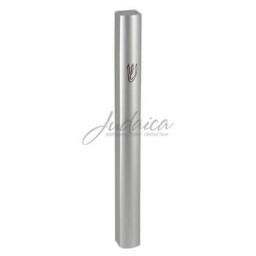 Коробочка для мезузы "Silver Matt", 15 см