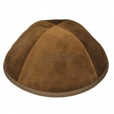 Кипа бархатная "Умбра"