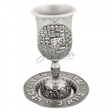 Бокал для кидуша "Святой город"