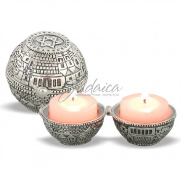 Подсвечники "Звезда Давида" дорожные