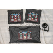 Комплект из натуральной кожи B79732