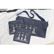 Комплект из натуральной кожи B79739