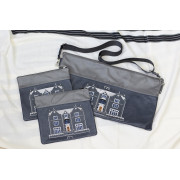 Комплект из натуральной кожи B79740