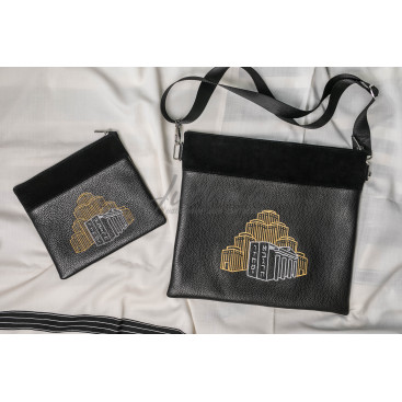 Комплект из натуральной кожи L69734