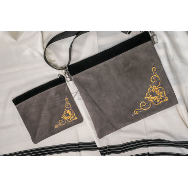 Комплект из натуральной кожи L69739