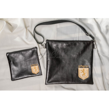 Комплект из натуральной кожи L69740