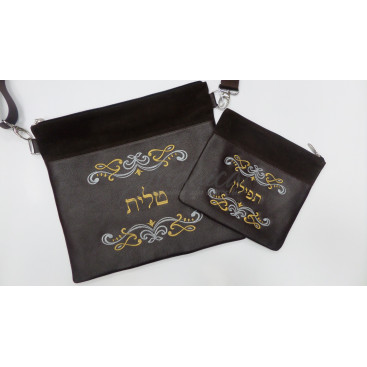 Комплект из натуральной кожи L69746