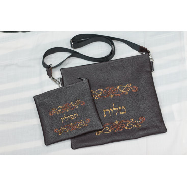 Комплект из натуральной кожи L69751