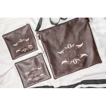 Комплект из натуральной кожи XL59638