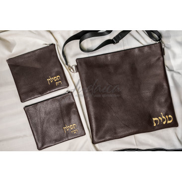 Комплект из натуральной кожи XL59641