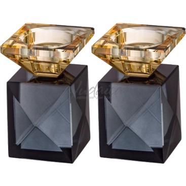Подсвечники «Gold and black» 