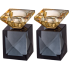 Подсвечники «Gold and black» 