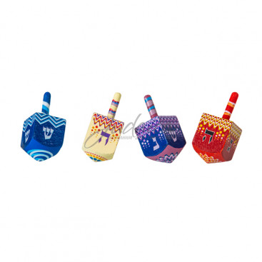 Дрейдл, севивон "Яркие узоры"