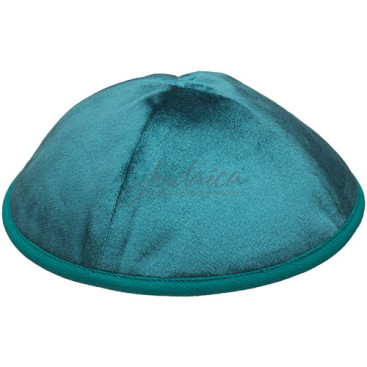 Кипа вельвет "Light green"