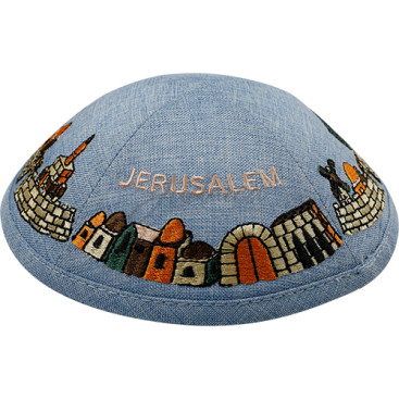Кипа "Jerusalem linen"