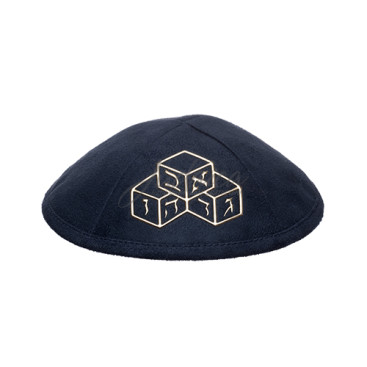 Кипа «Gold cubes»