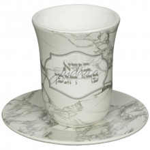 Бокал для кидуша "Мрамор"