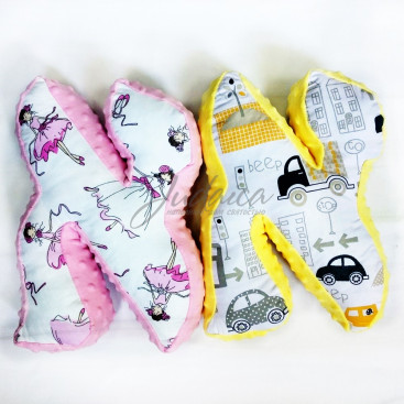 Детская подушка "Алеф-Бет"